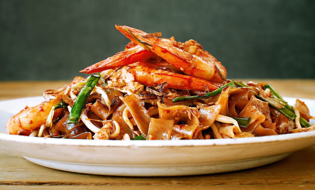 todays programme penang wok fried flat noodles with prawns